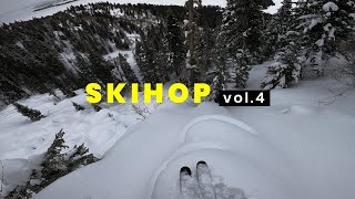 1 Hour of Powder Skiing to Chill Music  Skihop Vol 4 [upl. by Eninaj]