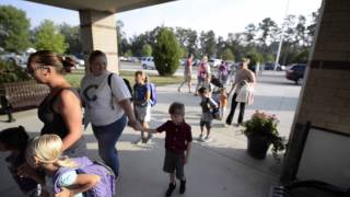 First Day of School at Cedar Ridge Elementary [upl. by Ahsi478]