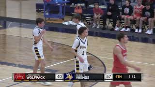 Haslett Varsity Boys Basketball vs Laingsburg  November 25 2024 [upl. by Nadoj]