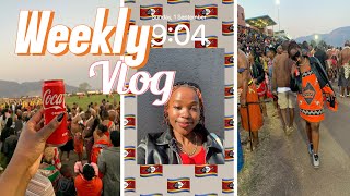 Weekly vlog Umhlanga reed dance 2024 Building material shopping 🛍️ 🩷 [upl. by Inaj703]