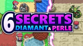 6 SECRETS amp ASTUCES DANS POKÉMON DIAMANT amp PERLE [upl. by Elmajian915]