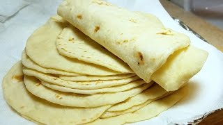 How to make Soft Flour Tortillas  Como Hacer Tortillas de Harina [upl. by Ewart864]