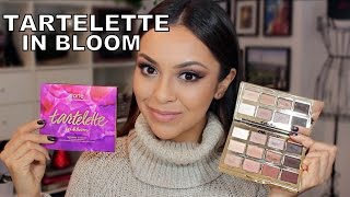 Tarte Tartelette In Bloom Palette First Impression and Tutorial  TrinaDuhra [upl. by Eyks]