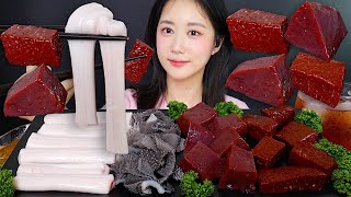 그대들이 원하던 모둠내장😘등골천엽생간지라 먹방 Raw Beef Liver 生のレバー  eating show  mukbang asmr [upl. by Irrem]