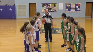 Bremen at Triton  5th Grade Girls Basketball A game 🏀 2132019 [upl. by Corette]