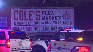 Child dies after being shot in mass shooting at Pearland flea market police say [upl. by Eidok300]