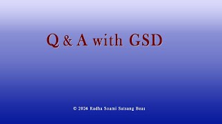 Q amp A with GSD 129 with CC [upl. by Sedda]