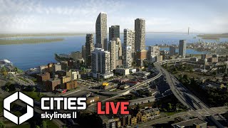 Cities Skylines 2 LIVE Building Dodgy Neighbourhoods in New Dollarton [upl. by Jona739]