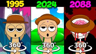 360° VR Incredibox Sprunki 1995 vs 2024 vs 2088 [upl. by Ottillia819]