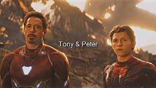 the best of Tony Stark amp Peter Parker [upl. by Ayital]