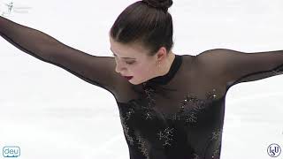 SaraMaude Dupuis SP Nebelhorn Trophy 2024 [upl. by Merril146]