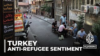 Syrian refugees in Turkey Antimigrant sentiment rises amid economic downturn [upl. by Aicenet457]