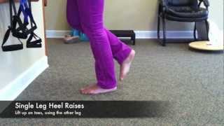 Ankle amp Foot Rehab  Strength [upl. by Elehcar]