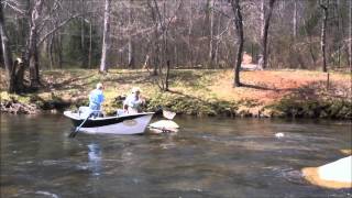 Toccoa River Fly Fishing [upl. by Newol]