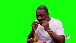 Idris Elba Hot Ones Green Screen [upl. by Tertias]