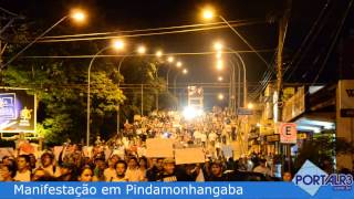 Manifestação em Pindamonhangaba [upl. by Vod]