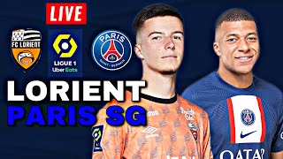 🔴LORIENT  PARIS LIVE  🔥LES MERLUS FACE A LOGRE PARISIEN   MATCH LIGUE 1 DIRECT FCL VS PSG [upl. by Dauf171]