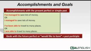 Accomplishments and Goals [upl. by Aeriela]