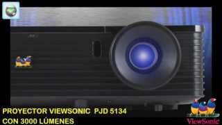 Video Proyector Viewsonic PJD5134 2800 lumens HDMI SVGA 1080p Bocina Portatil 3D [upl. by Mae932]