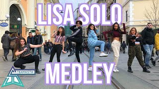 KPOP IN PUBLIC TURKEY LISA  SOLO MEDLEY Dance Cover TEAMWSTW [upl. by Nylodnew]