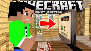 THE FURNITURE MOD in MCPE  0152 Amazing Decorations  Minecraft PE Pocket Edition [upl. by Eugenio]