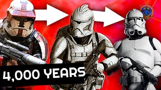 how Clone Trooper armor EVOLVED from Havoc Squad to the Empire [upl. by Jonie181]