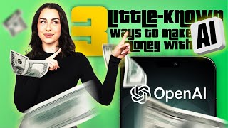 LittleKnown Ways to Make Money with AI That No One Is Talking About [upl. by Buyse883]