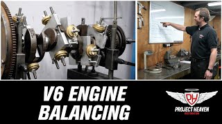 V6 Engine Balancing  How to balance an engine [upl. by Arit]