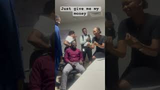 Just Give Me My Money Challenge on Our Leaders 😂😂fun work lol prank k [upl. by Jari258]