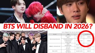 BTS will disband in 2026 [upl. by Akihdar371]