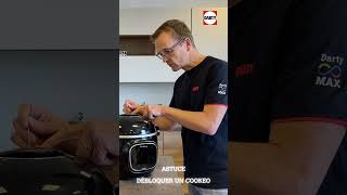 🧑‍🔧 👩‍🔧 Astuce  Débloquer le couvercle du Cookeo Touch cookeo astuces cuisiner macgyver [upl. by Ayirp]