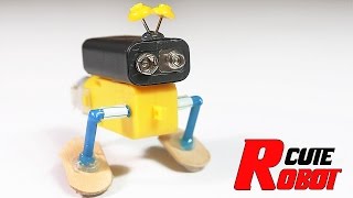 How To Make The Cutest Walking Robot On Youtube [upl. by Cralg145]