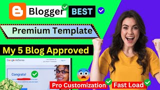 🔥Best Premium Blogger Templates For Adsense Approval 2024  Premium Blogger Template Free Download [upl. by Winnah]