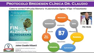 Experiencias Protocolo Bredesen prevenir y revertir desarrollo demencia y enfermedad del Alzheimer [upl. by Sweet]