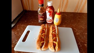 HOT DOGS RECIPE simple and delicious [upl. by Frayne]