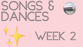 Songs amp DancesWeek 2 ✨  Strictly S21 [upl. by Strenta]