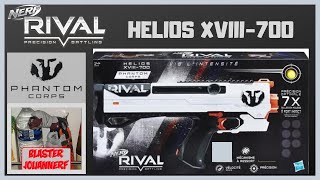 NERF RIVAL HELIOS XVIII700 PHANTOM CORPS distribution de bouboules  en Français fr [upl. by Aylsworth]