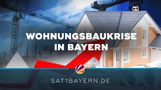 Wohnungsbaukrise in Bayern Hohe Kosten kaum neue Genehmigungen [upl. by Dionysus]