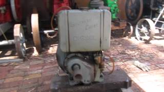 Southern Cross EUC aircooled diesel stationary engine [upl. by Nalad]