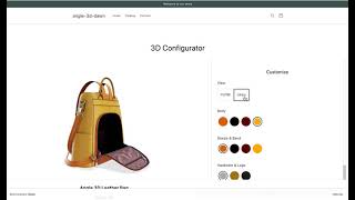 Integrate Angle 3D Configurator on your Online Store 20 Theme in your Shopify store [upl. by Eseuqram760]