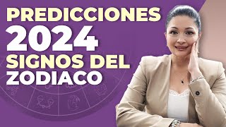 PREDICCIONES 2024 SIGNOS DEL ZODIACO  KATIUSKA ROMERO [upl. by Ymij]