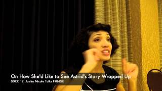 Jasika Nicole Talks FRINGE Season 5 [upl. by Adorne]