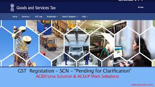 GST Registration  quotSCN  Pending for Clarificationquot in malayalam [upl. by Eirak]