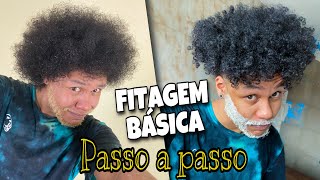 COMO FAZER FITAGEM NO CABELO CACHEADO E CRESPO DA FORMA CORRETA [upl. by Eserehs]