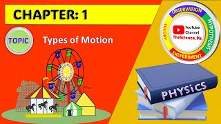 Physics class 9 Types of motion translatory rotatory vibratory circular linear random linear motion [upl. by Eelyam]