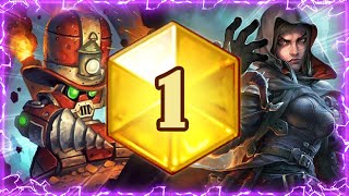 This Rogue Deck is ACTUALLY So Much Fun  Legend to Rank 1  Hearthstone [upl. by Francene]