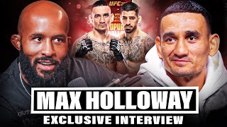 MAX HOLLOWAY on ILIA TOPURIA McGREGOR ISLAM KHAMZAT vs ROB PREDICTION  EXCLUSIVE INTERVIEW [upl. by Inaliel]