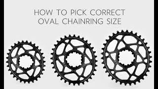 How to choose the correct oval chainring size [upl. by Salem]