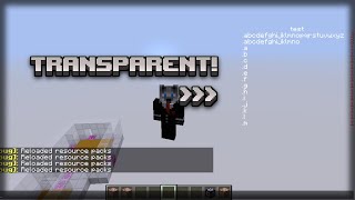 Transparent Scoreboard Background in Minecraft [upl. by Stryker]