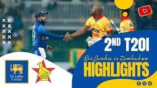 2nd T20I Highlights  Sri Lanka vs Zimbabwe 2024 [upl. by Jestude]